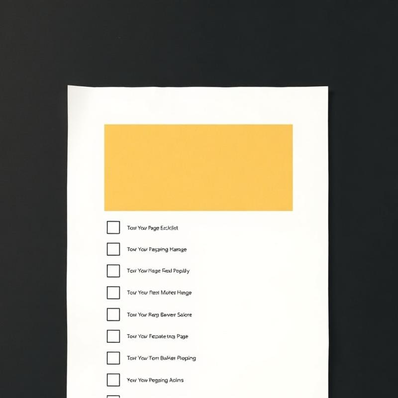 Checklist & To-Do Kit